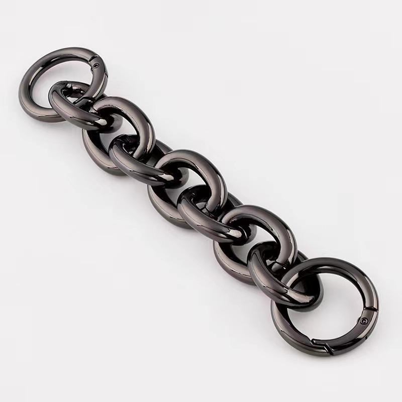 Aluminum Geometric bag ALLSAINTS Chain display picture 1