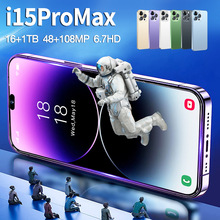 爆款跨境i15 pro Max现货3G安卓1+16智能手机6.3寸外贸大屏手机