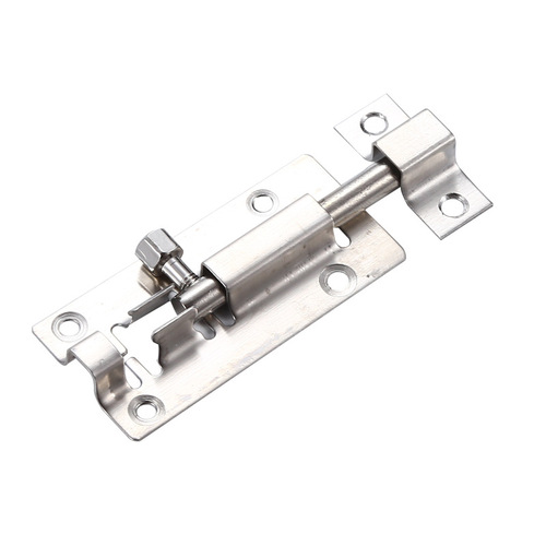 Stainless steel thickened door latches 2 inches 3 inches 4 inches 6 inches 8 inches window door anti-theft door chain latches Chinese square plug