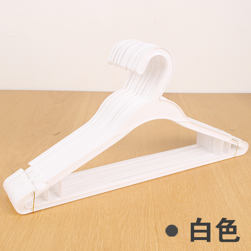 percha de ropa de plástico grueso y grueso tienda de ropa percha de ropa sin marca percha de ropa desechable percha de ropa antideslizante doméstica especial para tienda de limpieza en seco