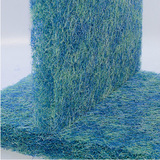 Трехсекорированный ротантный хлопковый пруд фильтр для хлопкового экологического хлопкового аквариума выращивание хлопкового биохимического хлопкового хлопчатобумажного фильтра биохимический сетевый ковер