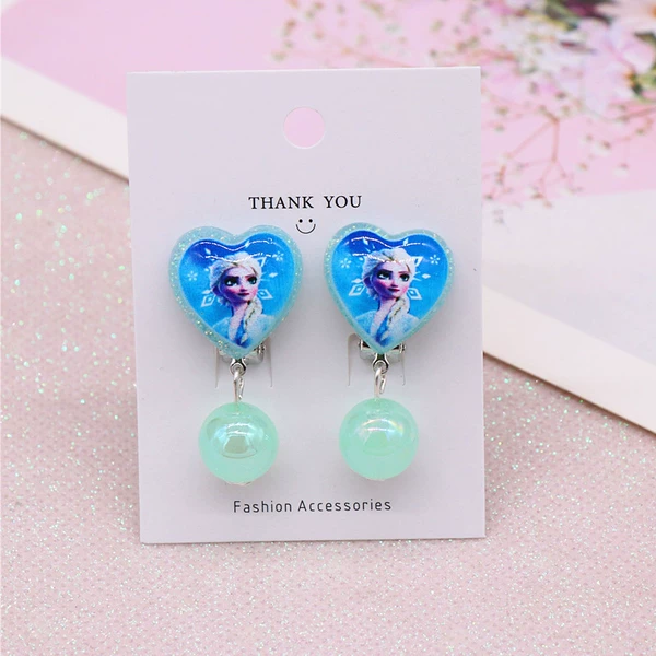 Blue earrings, 1 pair