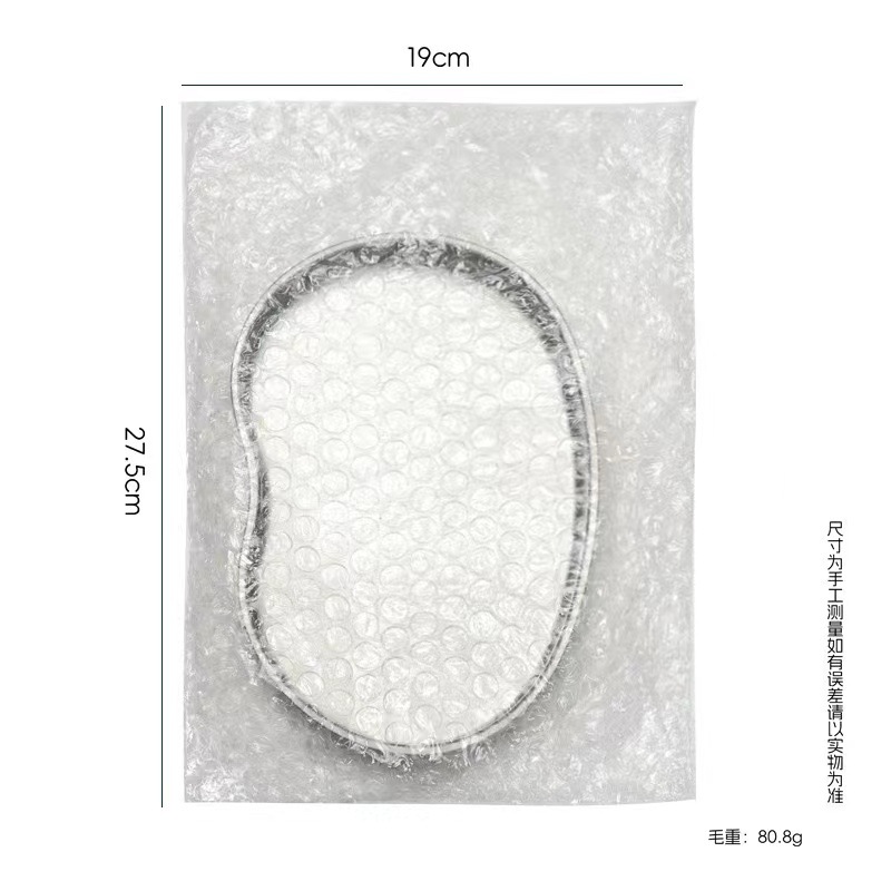 Bandeja de joyería de acero inoxidable bandeja de almacenamiento de herramientas de escritorio de manicura bandeja de cosméticos caja de desinfección bandeja de manicura multifuncional