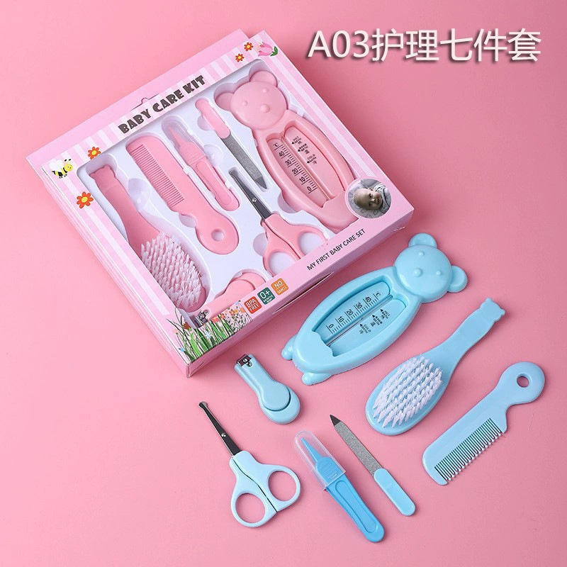 Детские ножницы для ногтей Детские ножи для ногтей Уход за новорожденным расческа ножницы безопасности