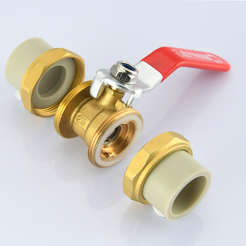 热熔铜球阀 冠城  (24)