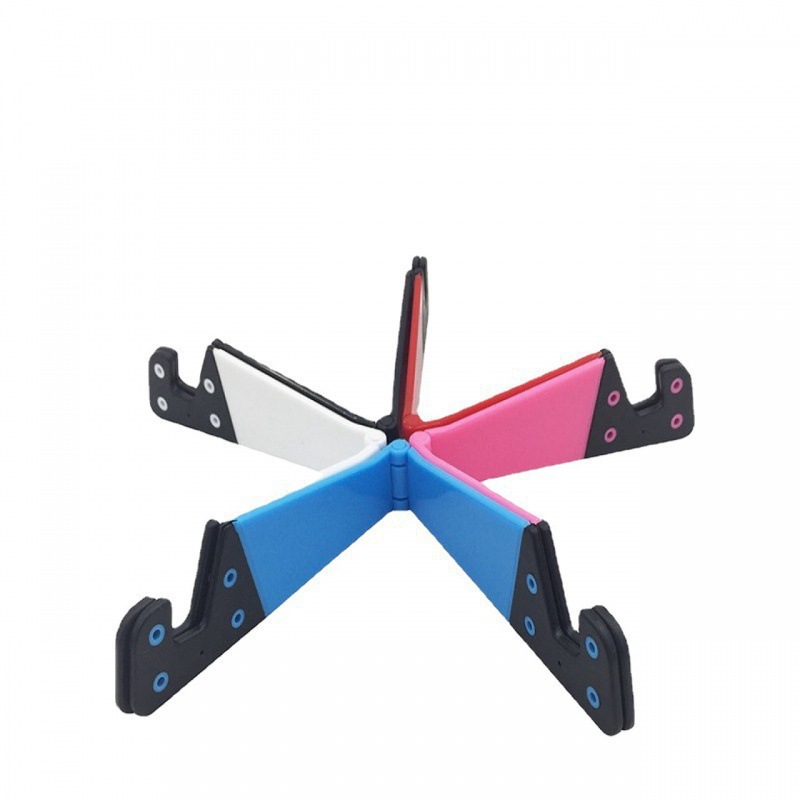 Soporte en forma de V, perezoso, cabecera de escritorio, soporte portátil para teléfonos móviles, logotipo general, impresión