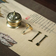 小号迷你仿古香篆一体炉香道套装用品工具香粉古法手工制作香薰炉