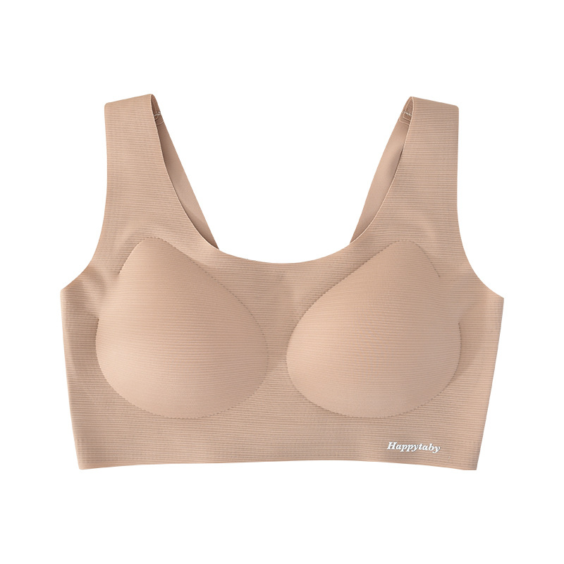 Reunir la hermosa espalda sin dejar rastro de las nubes, chaleco envuelto en el pecho, taza fija para mujer, levantar y recoger la leche secundaria, agregar grasa, aumentar el sujetador para dormir, mujer