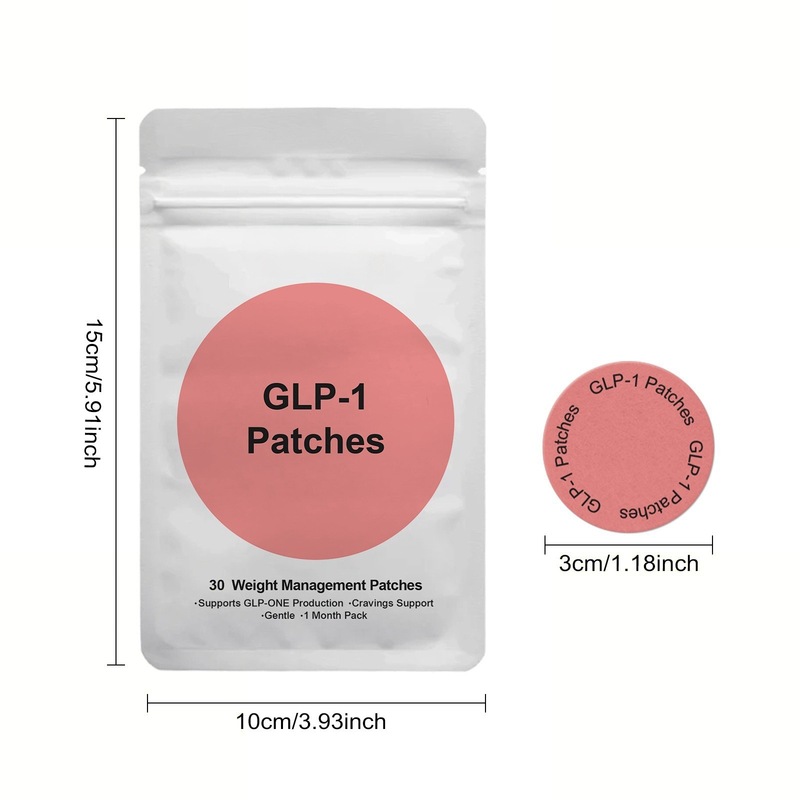 TK跨境爆品GLP-1 Patches with L Glutamine 身体护理贴片30片装|undefined