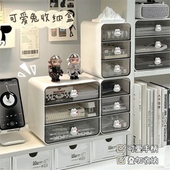 デスクトップ収納ボックス学生ins文房具手帳神器箱化粧品キャビネット寮机引き出し式棚