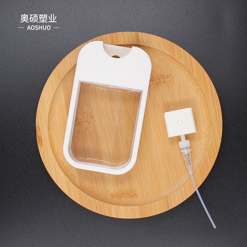 酒精消毒水喷雾卡片喷雾瓶 长方形洗手液分装瓶 便携式分装瓶