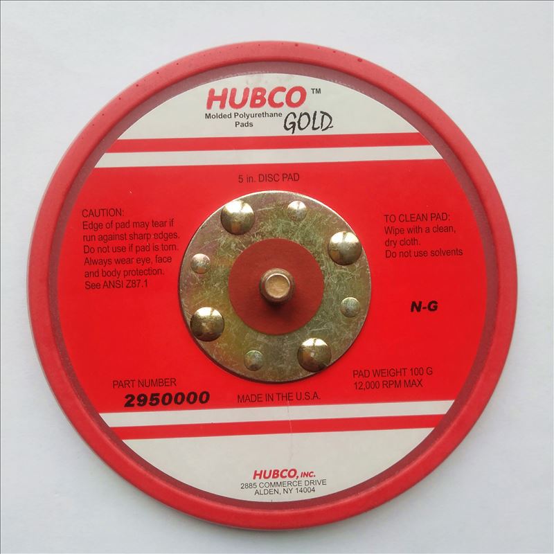 原装美国HUBCO气动打磨机平面研磨用127mm5寸PSA光面托盘2950000