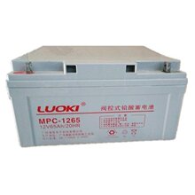 ����LUOKI����MPC1265CH 12V65AH/20HR����ʽǦ�����ػ���UPS