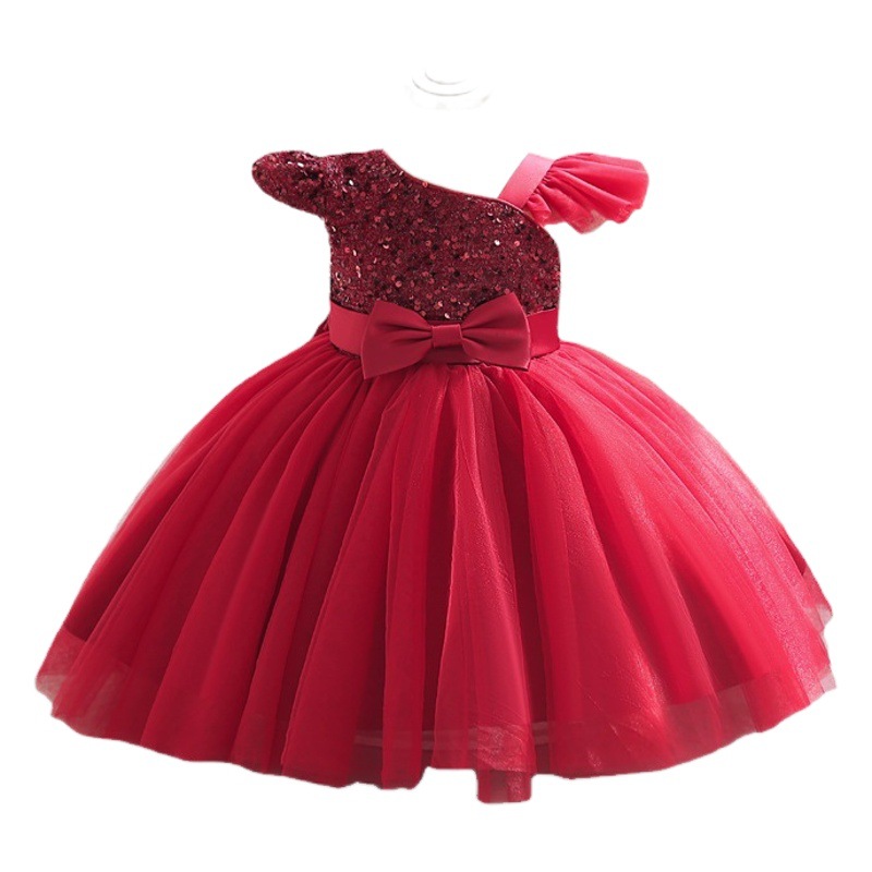 Falda de vestir para niñas Falda de princesa de pasarela de alta gama 2024 Falda de malla esponjosa del tesoro de las nuevas mujeres Falda de cumpleaños para niños