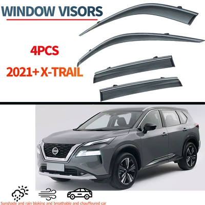 Suitable for Nissan X-Trail T33 2022+ Rogue Window Visors Rainproof