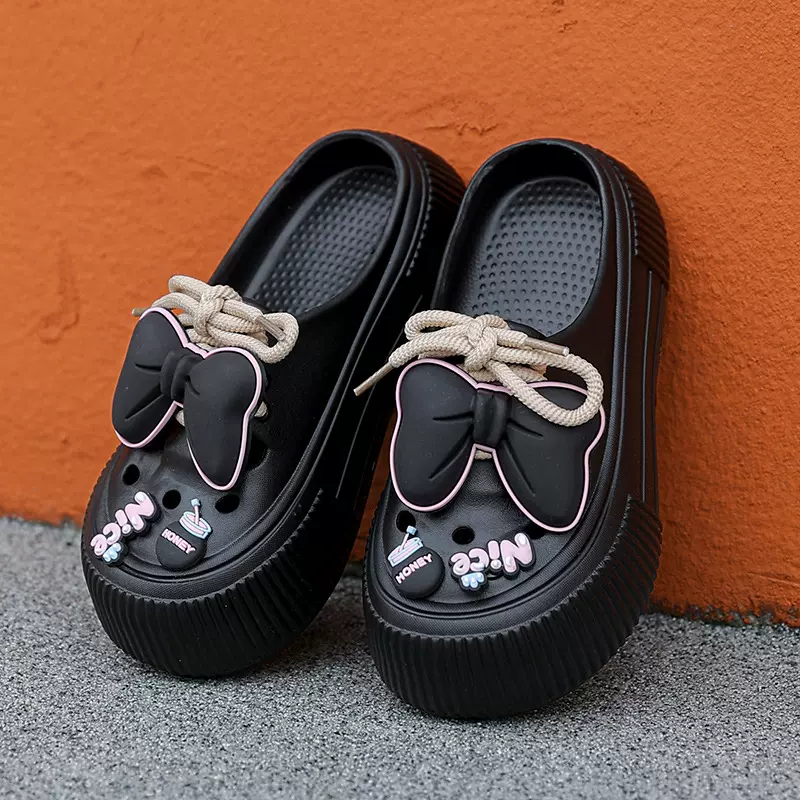 厚底洞洞鞋女款现货跨境速卖通爆款外穿卡通夏季新款沙滩防滑拖鞋