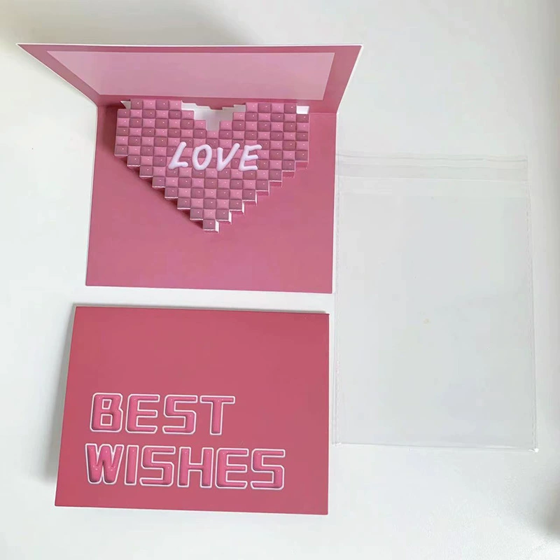 Christmas brand cute three dimensional postcard, Birthday gift -> Рождественская брендовая милая трехмерная открытка, подарок на день рождения