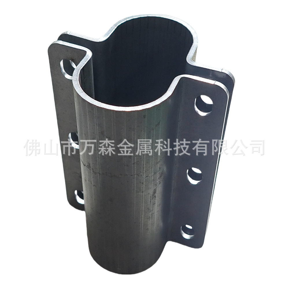 钢管电力电缆桥梁紧固管夹 非标加厚碳钢圆形扁铁抱箍