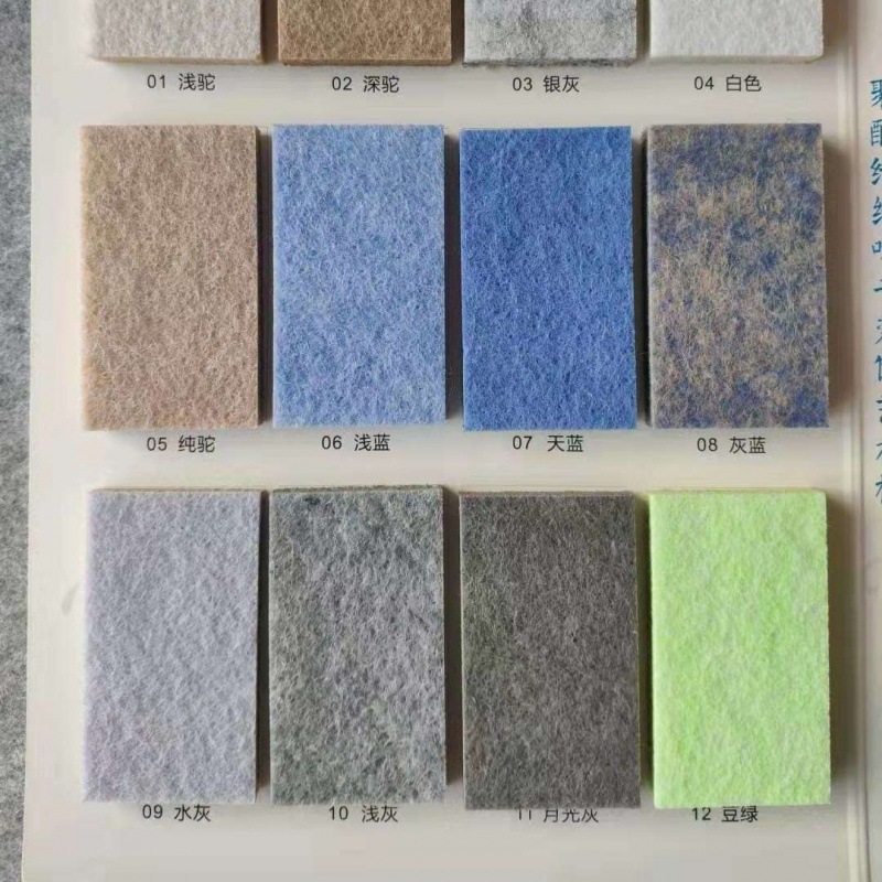 Tablero fonoabsorbente de fibra de poliéster decoración de pared sala de piano sala de reuniones dormitorio cine en casa ktv jardín de infantes tablero de aislamiento acústico