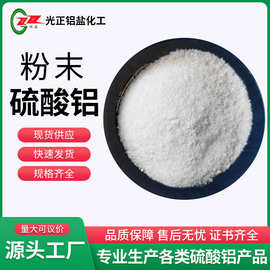 工业级水泥速凝剂粉末状硫酸铝速凝剂无铁低铁速凝剂水泥添加剂