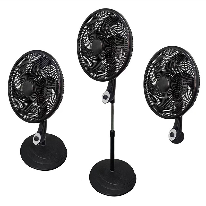 Ventilador de tres en uno de 18 pulgadas - negro