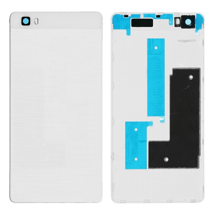 Para Huawei P8 Lite / P8 Youth Edition Reemplazo de cubierta trasera (Color: Blanco)