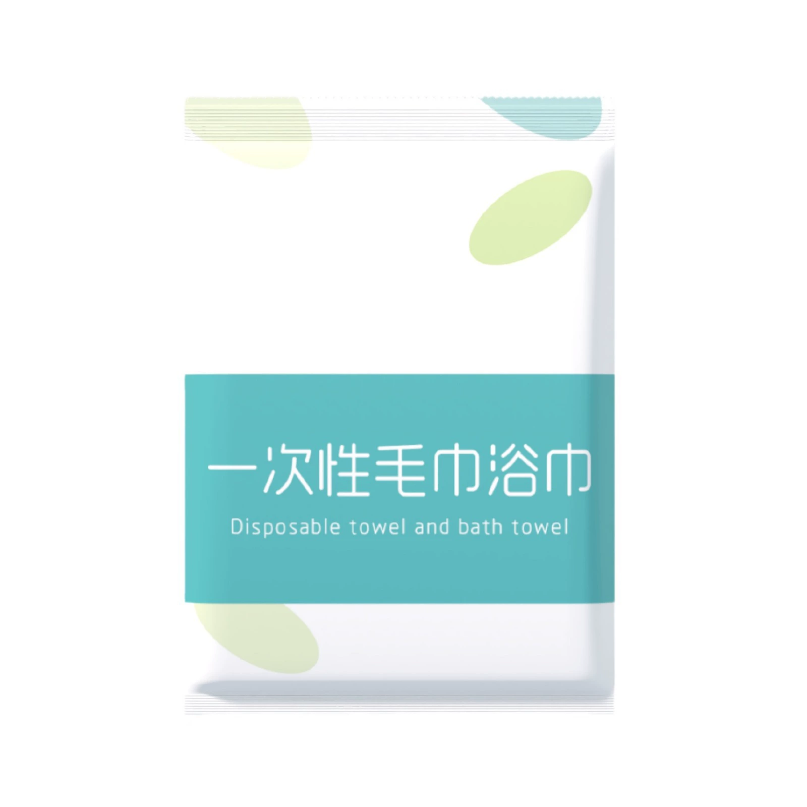 Disposable bath towel, big handheld pack for traveling, increased thickness