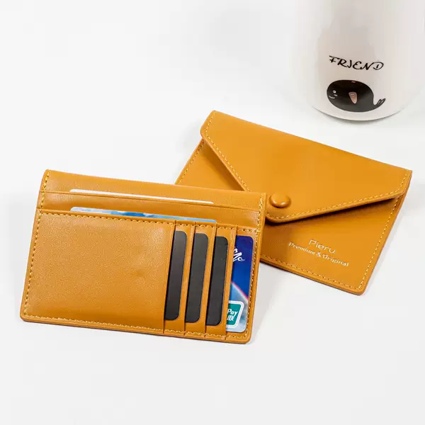 Cross-border Hot-selling Creative Envelope Card Bag Fashionable Simple Textive Multi-card Certificate Lightweight Card Case
