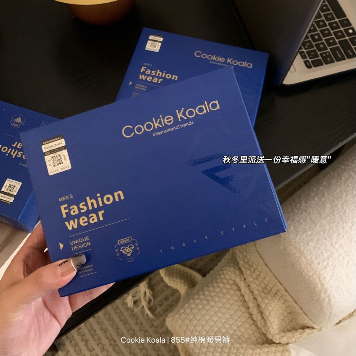 精品禮盒男士內褲純棉平角褲中腰透氣純色四角褲內褲男工廠批發爆