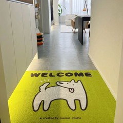 新款絲圈地墊入戶門進門蹭土耐髒防刮腳墊防滑可裁剪地墊支持
