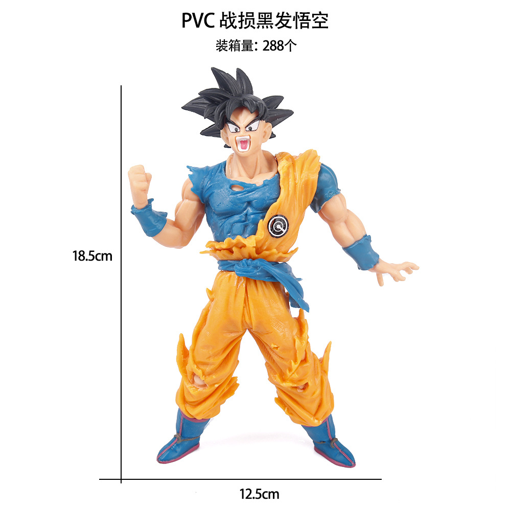 PVC 战损黑发悟空