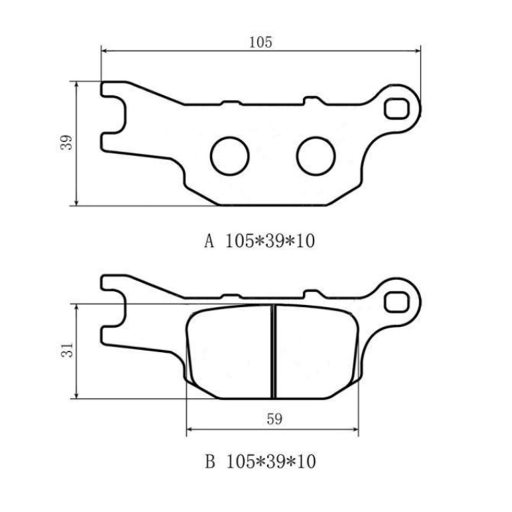 Motorcycle Disc Brake Pads, Brake Pads, Disc Brake Linings, Brake Pads for Go-Karts, Atvs, Beach Bikes 2020