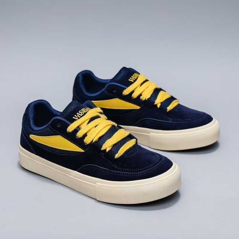 Zapatos retro estadounidenses de moda para hombres, primavera y otoño, nuevos estudiantes, zapatos de skate, zapatos deportivos casuales de moda para hombres, zapatos de skate image 5