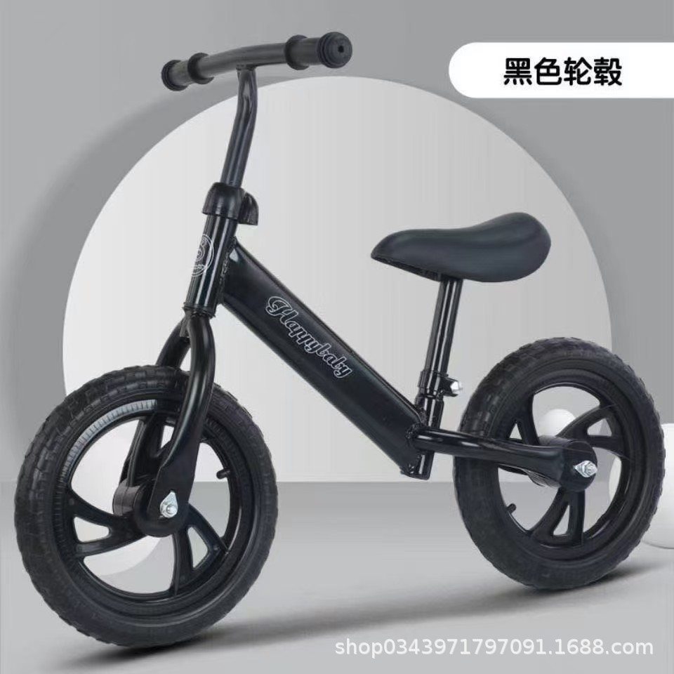 Bicicleta de Equilibrio Infantil 2 Ruedas de Acero al Carbono sin Pedales para Bebés