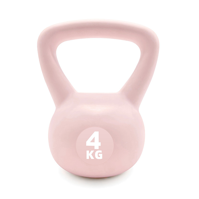 Processing Customized Solid Color Soft Kettlebell Women's Small Dumbbell Home Fitness Training Arm Men's Kettle Dumbbell Soft