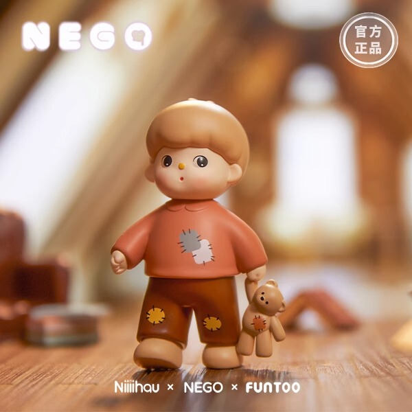 NBGO has me to accompany you ah series of genuine blind box tide play hand doll doll gift ornaments toy gift wholesale