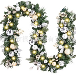 Cross-Border Christmas Decorations Forest Pastoral Christmas Wreath Door Hanging Shopping Mall Home Window Scene Decoration Arrangement
