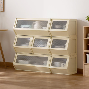 Household Kitchen Sideboard Cabinet Cabinet Side Cabinet Tea Cabinet Living Room Wall Storage Cabinet Multifunctional Tea Side Cabinet Cupboard