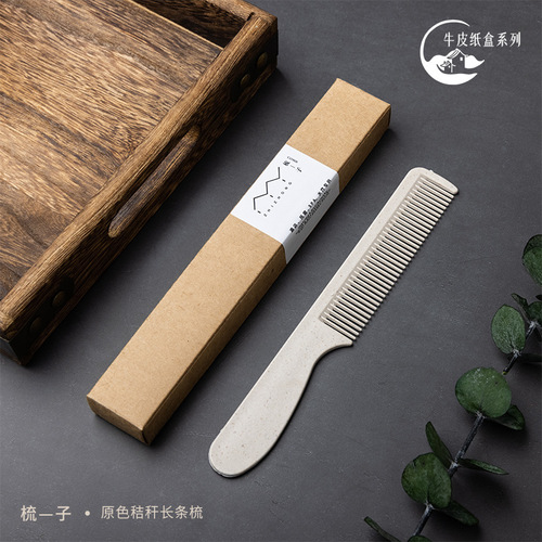 Sell Hanzhai Hotel Supplies Disposable Two-Color Combs Production and Wholesale Tourism Supplies Manufacturer