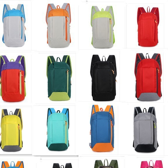 新款户外运动登山骑行背包礼品厂家可印logo轻便大容量双肩包