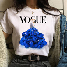Vogue Rose T shirt Women ¿ʱõ廨ŮӡTŮд
