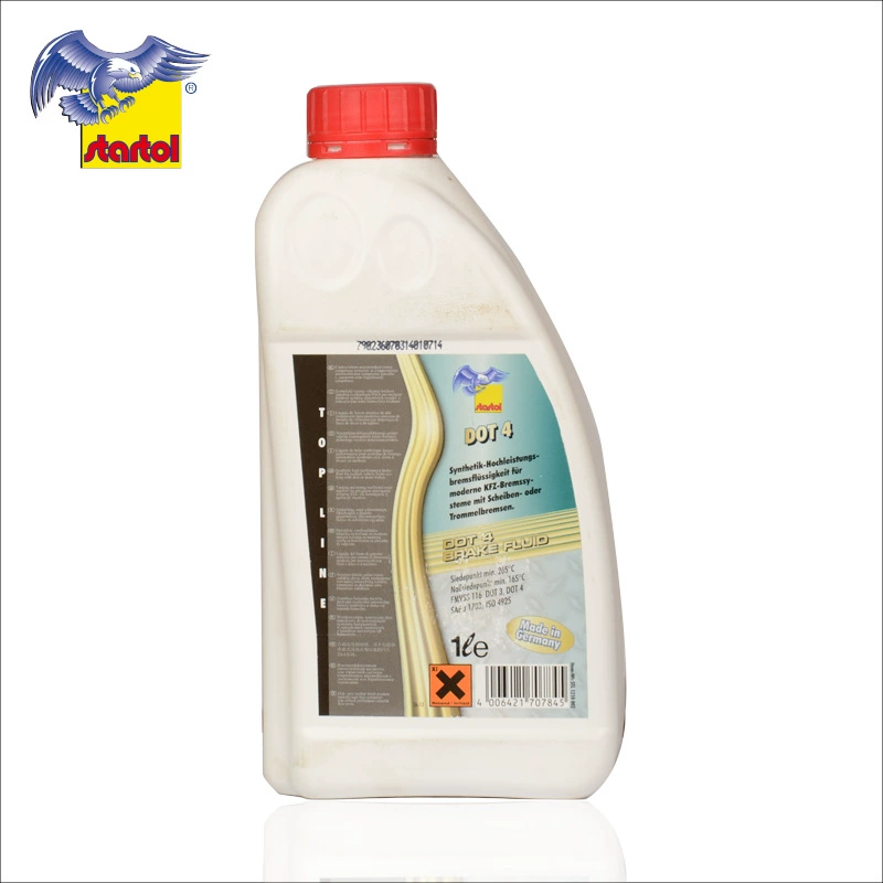 Тормозная жидкость Startol/Startron DOT4, импортированная из Германии, с сертификатом безопасности торможения.