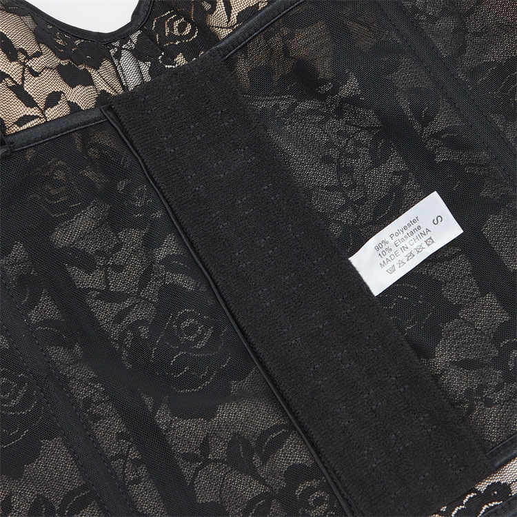 Nuevo estilo sexy cabina de encaje tela de tela de belleza damas plástico Aliexpress suministro transfronterizo