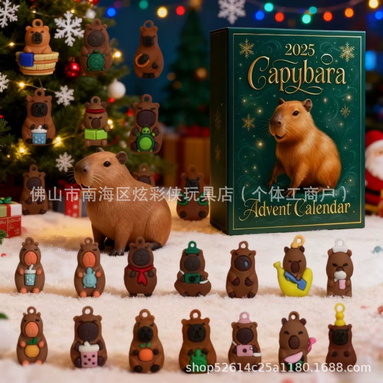 Новый календарь адвент Capybara 2025 Capybara Advent Calendar