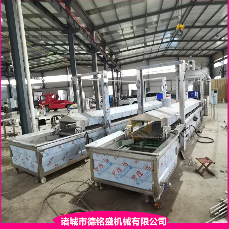 全自动炸馓子机 小型馓子搓条机 电加热金丝馓子油炸流水线