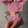 Red and white stripe