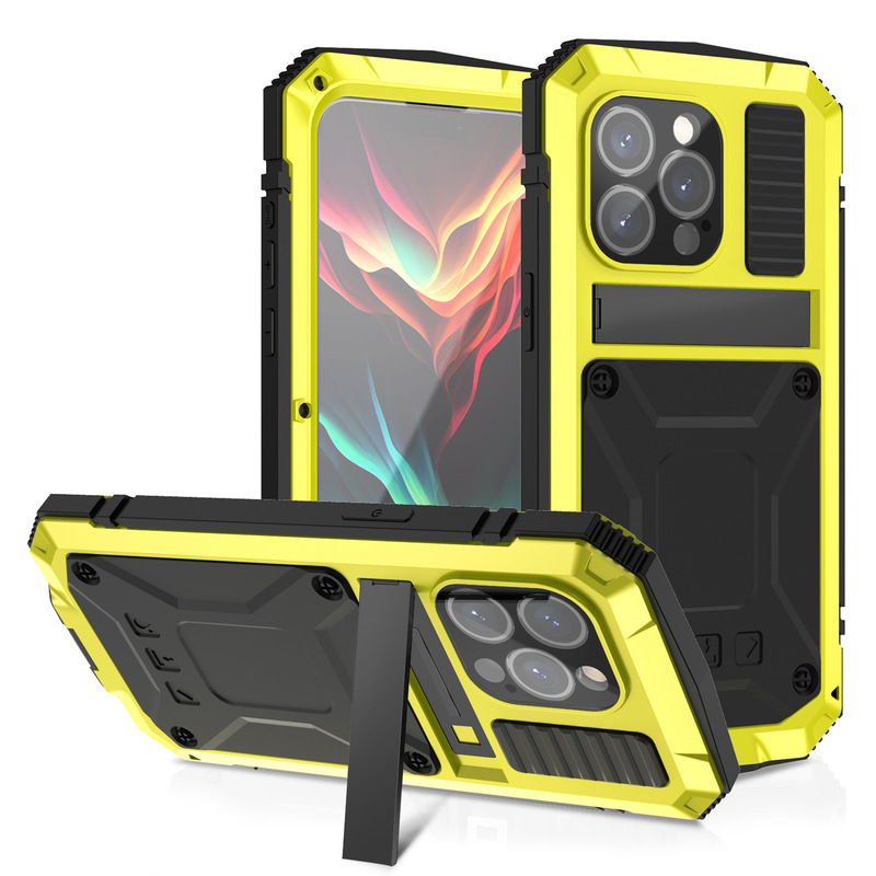 Suitable for Iphone15Promax Three-Proof Case 17Pro Lens Silicone Full-Cover S25Ultra Stand Case 17Air Suitable for Iphone15Promax Three-Proof Case 17Pro Lens Silicone Full-Cover S25Ultra Stand Case 17Air