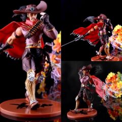 Lol英雄連盟の手はカウボーイの亜索剣豪の剣の聖のゲームの周辺の人形の模型を作って卸売りして箱を代行します。