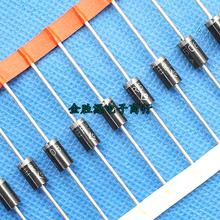 高效率 快恢复二极管 HER508 5A 1000V DO-201AD 整流二极管 原装