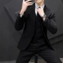 修身聚会职业男士西裤
